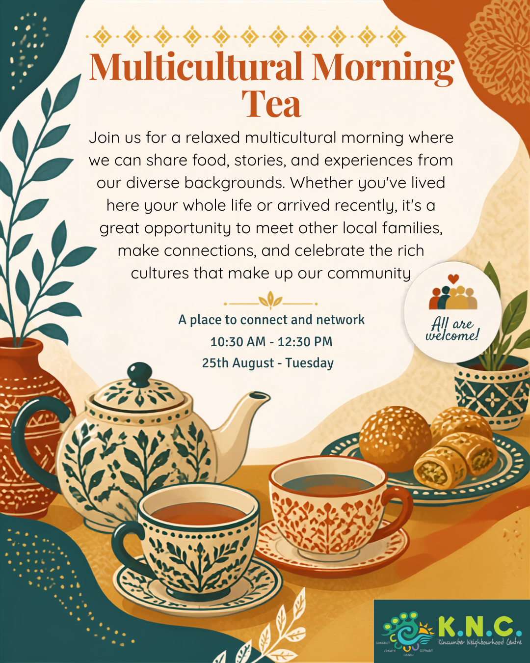 Multicultural Morning Tea